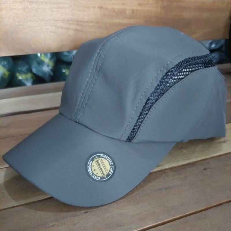 Topi Casual Sport Polos - Abu Tua