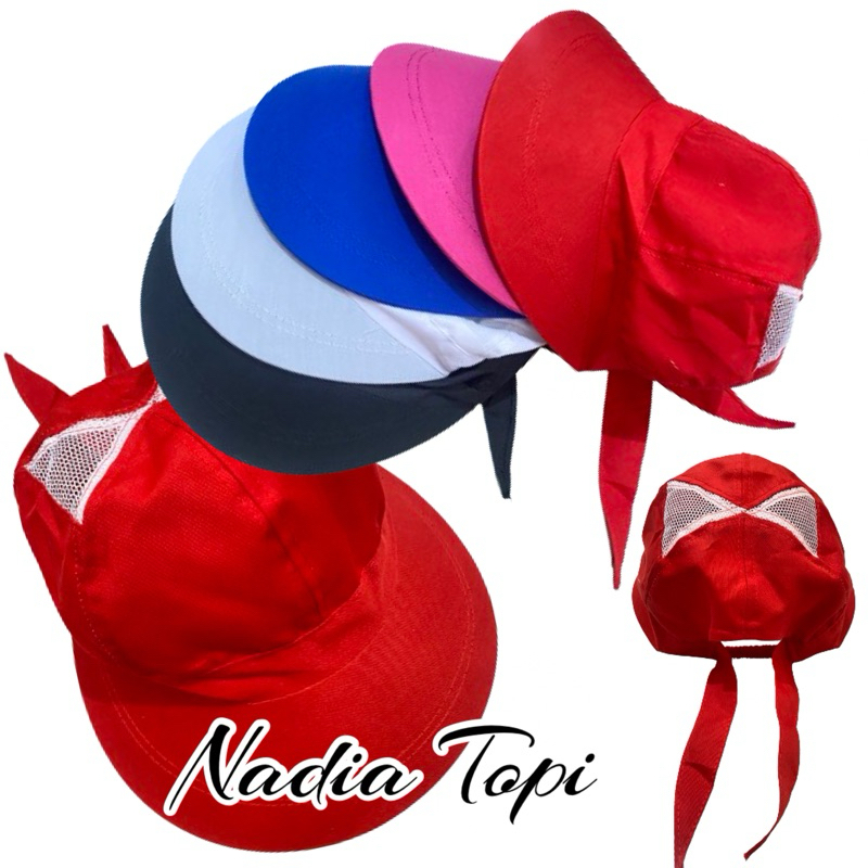 Topi Caddy Kombinasi Jaring